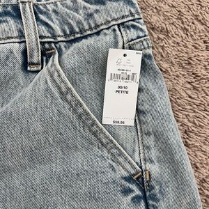 30/ 10 Petite Denim Skort Brand New With Tags